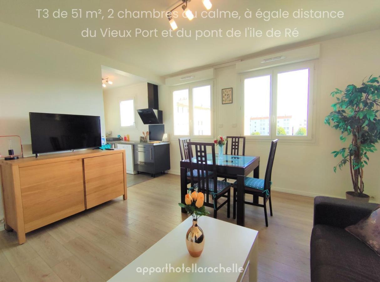 6 Appartements Et 4 Adresses A Mi-Chemin Entre Le Vieux Port Et L Ile De Re Ла-Рошель Екстер'єр фото
